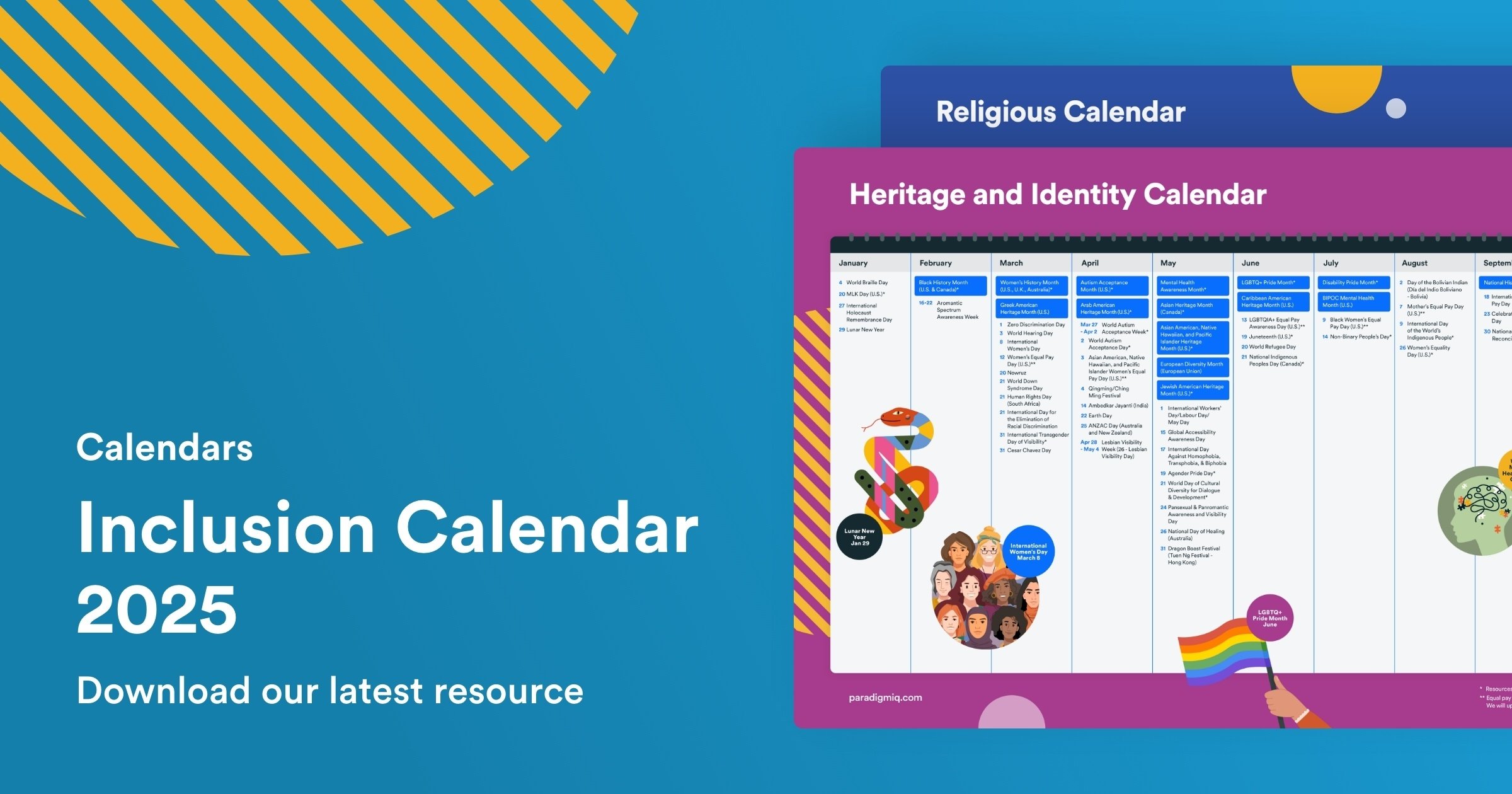 2025 Inclusion Calendar Download